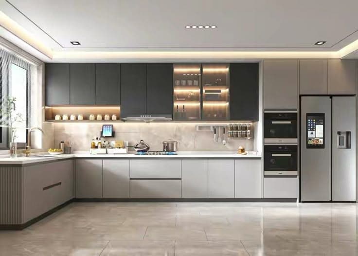 Modular Kitchen Design in Hyderabad by SriTeja Interiors